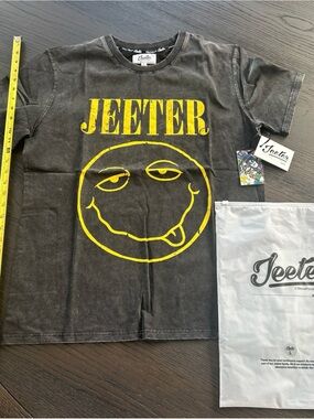 Jeeter Nirvana Stoned High Smiley Logo Dreamfields Large T-Shirt New NWT